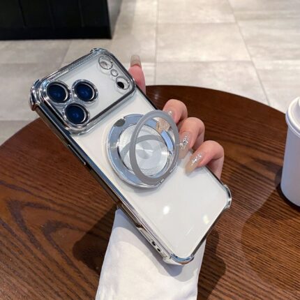 360° Rotating Magnetic Stand Protective Case for iPhone 17 Series