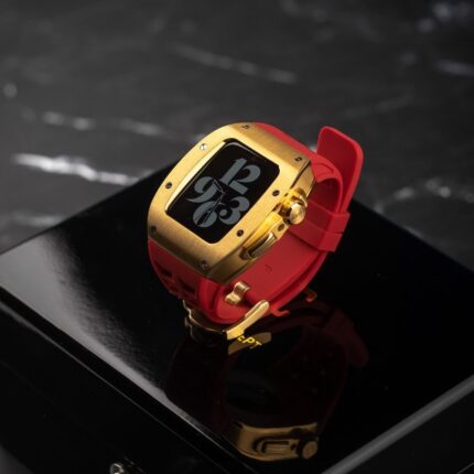 45MM Sports Edition Luxury iWatch Case: Gold