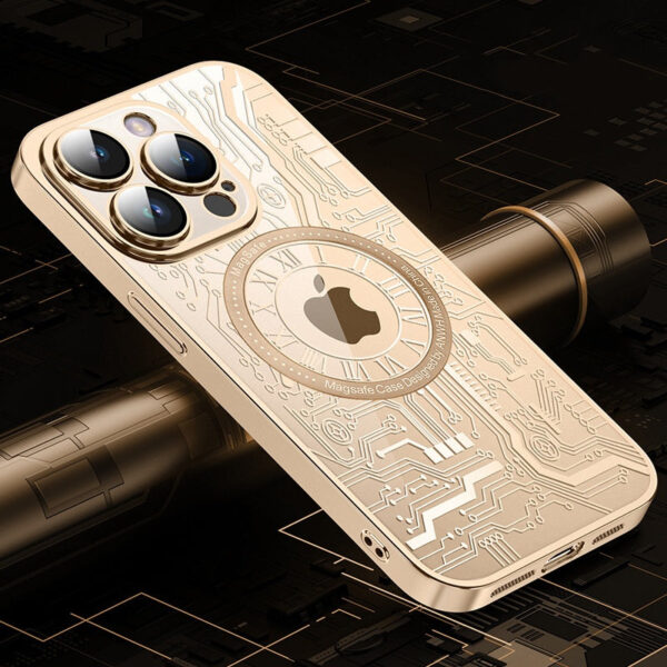 Circuit Pattern Magnetic Phone Case