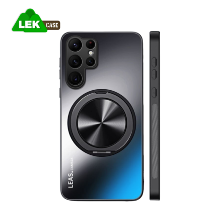 ??Fully inclusive magnetic bracket skin-feel mobile phone case