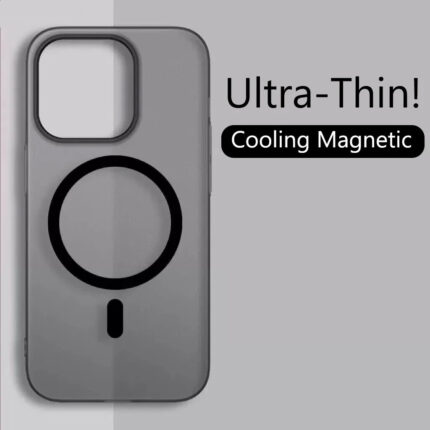 iPhone 16 Series Cover: Matte Finish MagSafe Protective Case